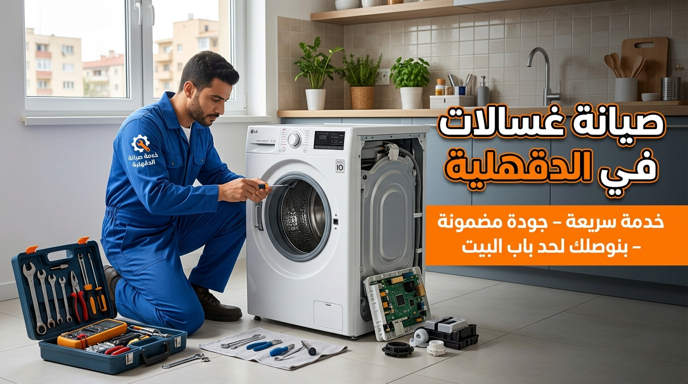 صيانة غسالات في الدقهلية
