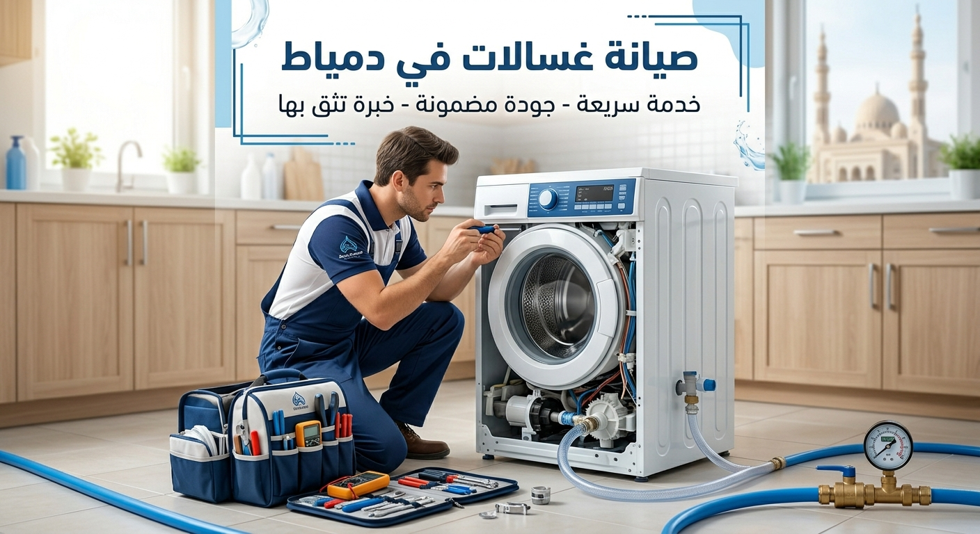 صيانة غسالات في دمياط
