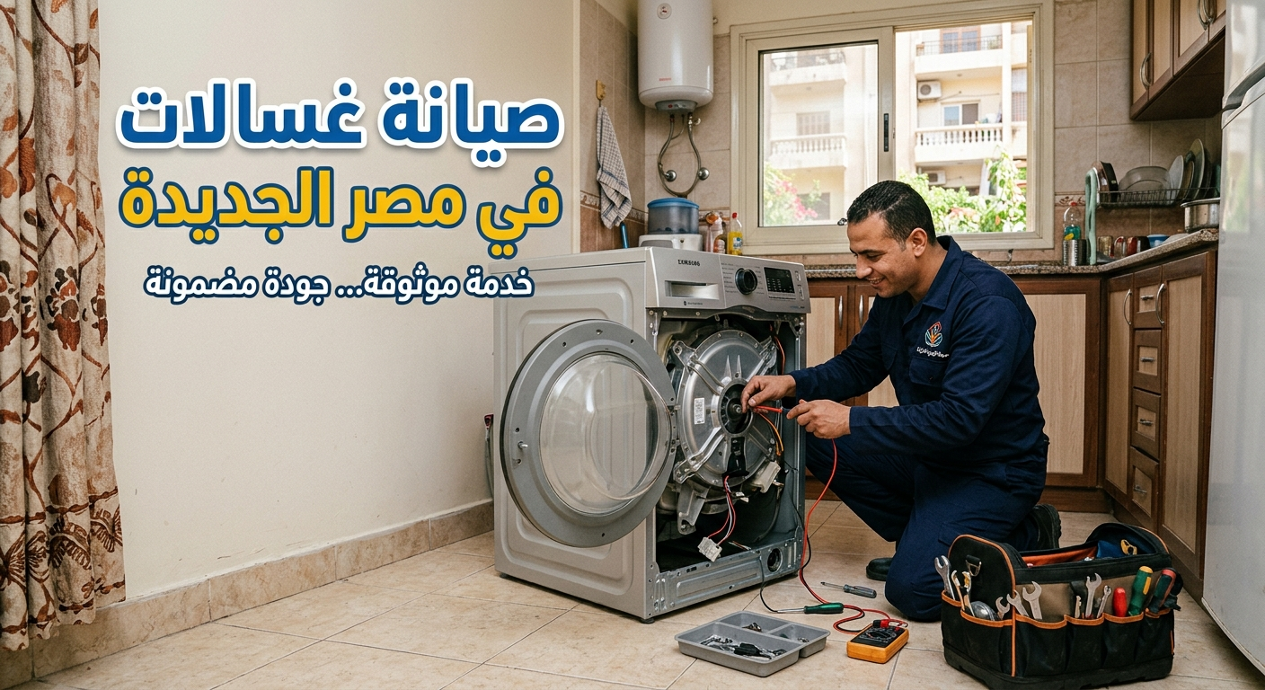 صيانة غسالات في مصر الجديدة